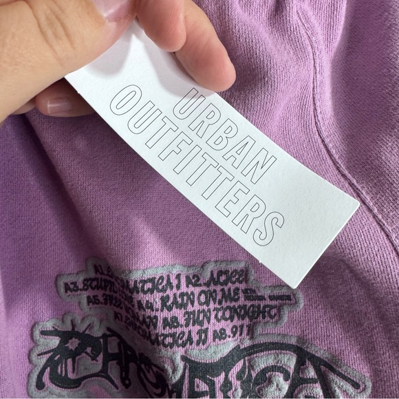 Urban Outfitters Lady Gaga Chromatica Lilac Sweatpants NWT Medium - Picture 5 of 7